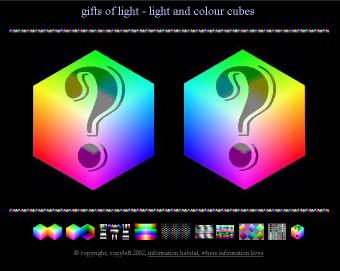  Light and Colour Cubes: Gifts of Light