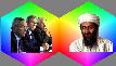U.S.A. Succession Trio and Osama bin Laden in the Light and Colour Cubes
