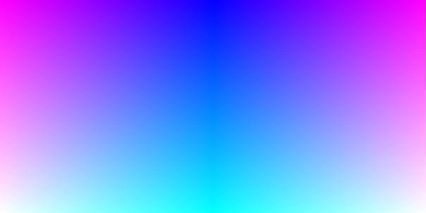 blue mirror tile - clockwise cube, orientation 180 degrees