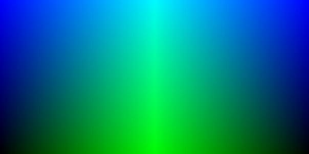 cyan mirror tile - counter-clockwise cube, orientation 0 degrees