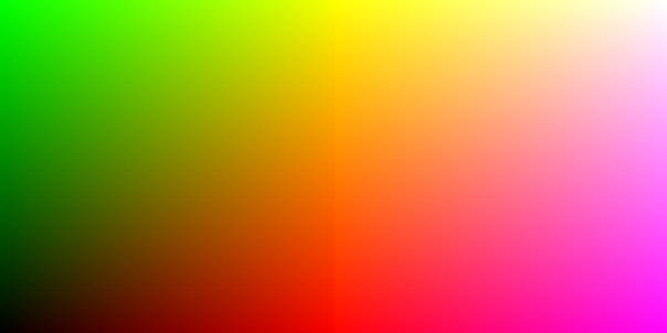 yellow red cycle tile - counter-clockwise cube, orientation 0 degrees